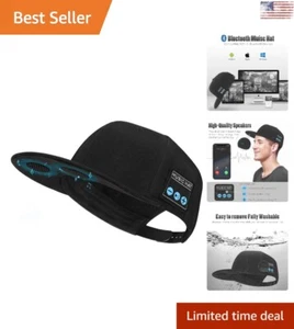 Adjustable Wireless Bluetooth Speakerphone Cap - Outdoor Sport Baseball Hat - Imagen 1 de 10