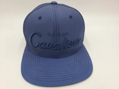 Cleveland Cavaliers Script Mitchell & Ness Snapback Gorra NBA Baloncesto Azul Foto 1 de 4