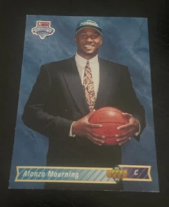 1992-93 Upper Deck Alonzo Mourning RC #2 Hornets - Bild 1 von 2