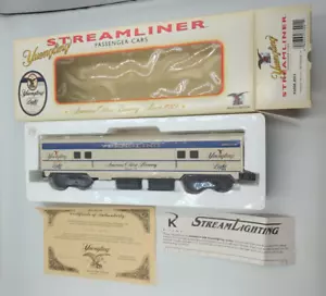 K-LINE Yuengling (2003) O Gauge Vintage Streamlined Passenger Baggage Car NOS - Picture 1 of 18