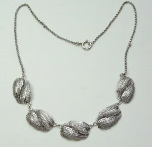 Trachten Collier Halskette Kette Necklace Filigran 800 Silber Silberkette Nr.189 - Bild 1 von 3