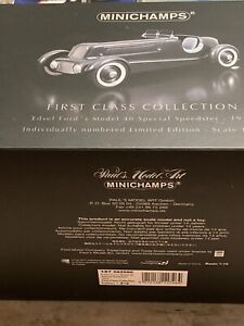 Edsel Ford Model 40 Special Speedster 1934 Pearl Essence Gun Metallic 1:18