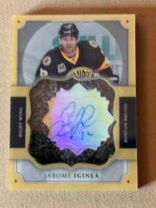 Jarome Iginla 2013-14 The Cup Brilliance Auto Shadow-Box Acetate Bruins - Bild 1 von 3