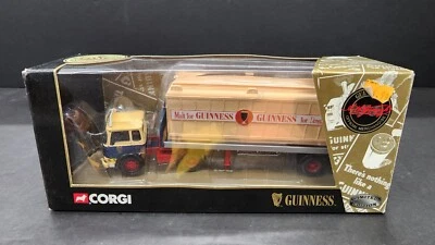 CORGI GUINNESS BEDFORD TRUCK TK PLATFORM TRAILER & CONTAINER 1/50 Z43 - Image 1 of 4