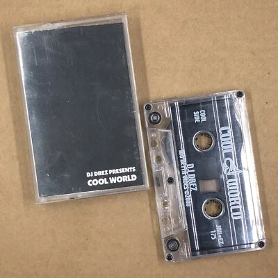 DJ DREZ Cassette Tape Rap Hip Hop COOL WORLD ADVANCE COPY UNDERGROUND MIX - Bild 1 von 4