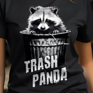 Divertida Camiseta Unisex Racoon Trash Panda Lover Manga Corta - Imagen 1 de 10