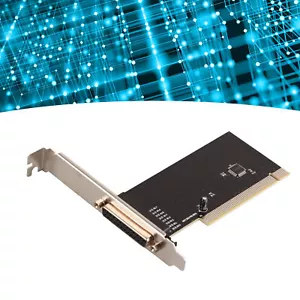 PCI Parallel Port Card Automatic Assignment 32 Bit Bus Design PCI Card For Engra - Picture 1 of 23