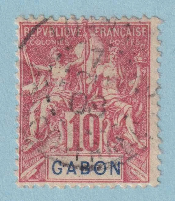 GABON 20  USED - NO FAULTS VERY FINE! - ROQ - Image 1 of 1