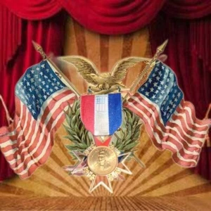Insignia prendedor medalla águila patriota estadounidense del presidente republicano de Estados Unidos Thomas Jefferson - Imagen 1 de 3