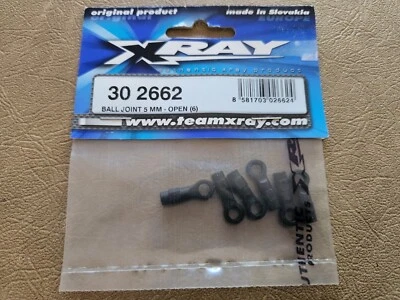 Team XRAY T1 302662 Ball Joint (4.9mm) 5 MM Open (6) 302662 - Image 1 of 2
