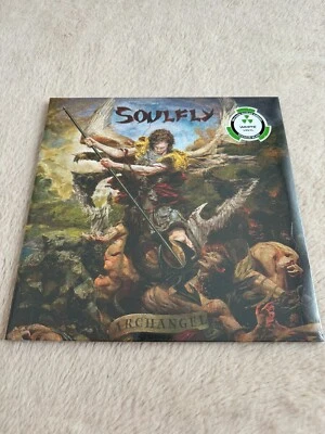 SOULFLY Archangel WHITE VINYL LP 2015 Nuclear Blast USA SEALED w/Hype Sticker - Image 1 of 4