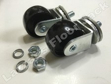 Floor Jack Casters, All Steel (2 Piece Set)