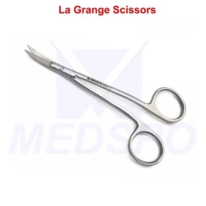 Dental La Grange Scissors Soft Tissue Trimming Surgical Suture Cutting Shears CE - Picture 1 of 4