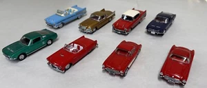 LOT OF 8 Dinky Collection Cars 1:43 Scale Ford, Chevrolet, Mustang, Corvette, - Picture 1 of 14