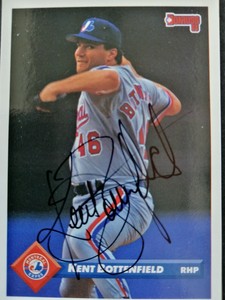 1993 Donruss SIGNED: Kent Bottenfield, EXPOS #484