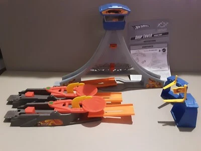 Hot Wheels Trick Tracks Drop Tower Deluxe Stunt Set - Incomplete - Image 1 of 4