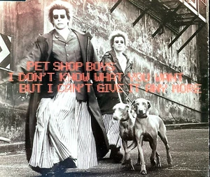 Pet Shop Boys Maxi CD I Don't Know What You Want But I Can't Give It Any More -  - Imagen 1 de 2
