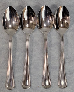 Gorham Acero Inoxidable Monet Todo Brillante 18/8 Cucharaditas 7" Juego de 4 ¡EXQUISITO! - Imagen 1 de 7