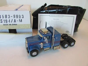 Matchbox KS194/A-M Ultra Diecast Truck Kenworth W900 Blue Highway Series   LotD - Picture 1 of 6