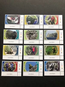 Tristan Da Cunha 2010 Conservation Plate/Imprint Marginal set MNH VF Sg 993-1004 - Picture 1 of 1