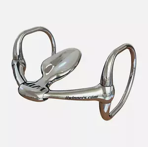 WTP Winning Tongue Plate Eggbutt Snaffle Bit Extended Plate 5.5" All Disciplines - Picture 1 of 6