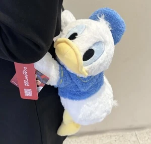 Borsa a tracolla Disney originale Paperino morbido peluche nuova - Foto 1 di 9