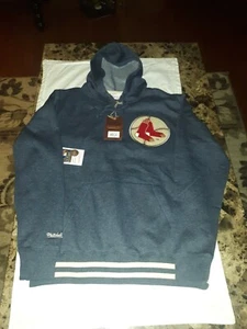 Boston Red Sox Bat Around Men's Fleece Tailored Fit Hoody Sizes Medium - Picture 1 of 8