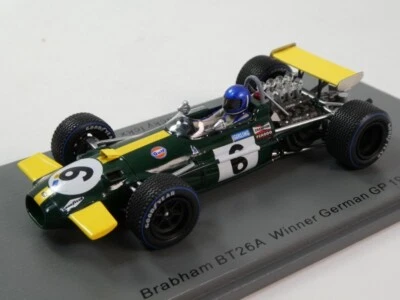 Spark Brabham BT26A #6 Jacky Ickx winner German GP 1969 1/43 S8321 - Immagine 1 di 3