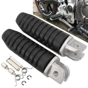 Front Rider Footrest Foot Peg Pedal For Suzuki GSX1300R GSX1300 Hayabusa 1999-12 - Picture 1 of 19