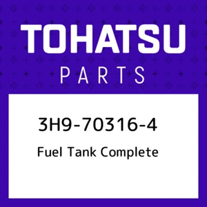 3H9-70316-4 Tohatsu Fuel tank complete 3H9703164, New Genuine OEM Part - Bild 1 von 1