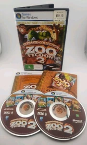 The Ultimate Collection Zoo Tycoon 2 Windows PC *1 Disc Missing* Expansion Pack - Picture 1 of 5
