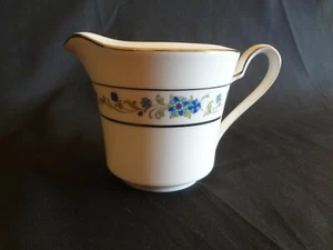 Noritake Ivory China Norma - Milchkännchen - blaue Blumen auf Elfenbein - Bild 1 von 6