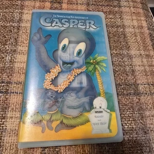 The Spooktacular New Adventures of Casper VHS Tape clamshell untested - Picture 1 of 3