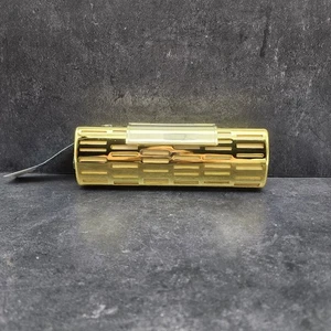 Bolso de mano de metal Rave dorado de vidrio nuevo en caja **HALLAZGO ÚNICO** - Imagen 1 de 18