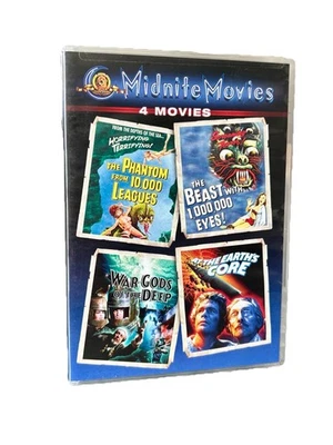 Midnite Movies 4 Film Collection DVD Vincent Price Sci Fi Horror MGM Movie VTG - Image 1 of 4