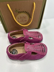 Livie & Luca Girls Size 11 Fuchsia Shoes NEW In Box - Picture 1 of 5