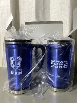 基林武士蓝色 2006 年马克杯套装 - 罕见 不出售 蓝色 未使用 状况 — 第 1/3 张图片