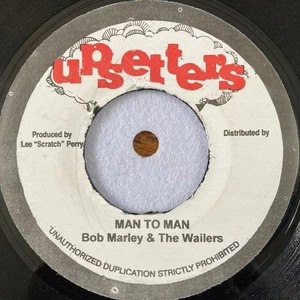 Bob Marley & The Wailers ‎– Man To Man / Version MINT 7" UPSETTERS LEE PERRYOpen - Picture 1 of 2