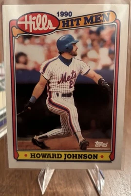 1990 Topps Hills Hit Men - Howard Johnson #33 - Image 1 of 2