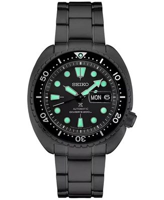 Seiko Prospex Black Series Automatic Stainless Steel Men's Diver Watch SRPK43 Foto 1 de 4