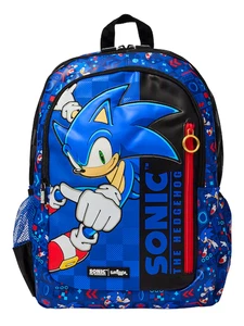 Smiggle Sonic The Hedgehog Classic Rucksack Brandneu mit Etikett 30 x 42 x 13 cm Mittagessen Schule Tablet - Bild 1 von 4