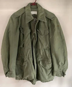 Chaqueta de Campo Militar de Estados Unidos Verde Era Vietnam De Colección Regular X-Pequeña - Imagen 1 de 12