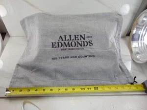 ALLEN EDMONDS (NEU) VOLLE GRÖSSE STAUB REISETASCHE FÜR JEDE GRÖSSE PAAR HERRENSCHUHE - Bild 1 von 2