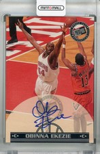 1999 Press Pass Authentics Obinna Ekezie Autographs