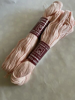 2 Tahki Cotton Classic II Yarn 2471 Light Pink 💯 Mercerized Cotton Soft Destash - Image 1 of 4