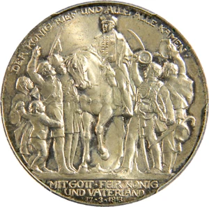 1813 German States Prussia 3 Mark PCGS MS64 (06-7) - Picture 1 of 4