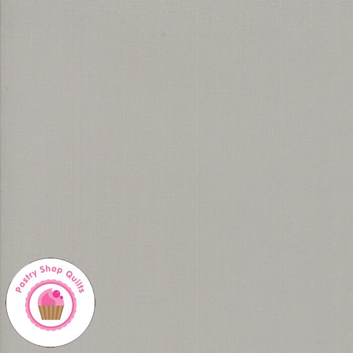 Moda BELLA SOLID 9900 83 Gray QUILT Fabric MASK MATERIAL - Image 1 of 1