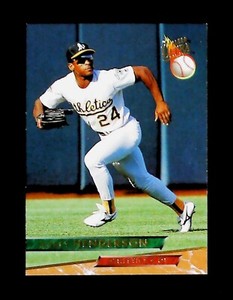 Rickey Henderson 1993 Fleer Ultra #258 Athletics