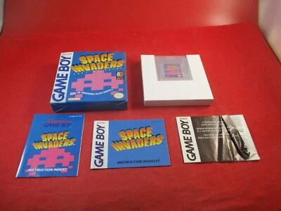 Space Invaders (Nintendo Game Boy) COMPLETE w/ Box manual game WORKS! - Image 1 of 4