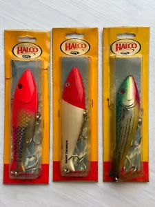 HALCO Giant Trembler 2m+ Rattling Bibless Lure 125g Saltwater Trolling x 3 Lures - Picture 1 of 6